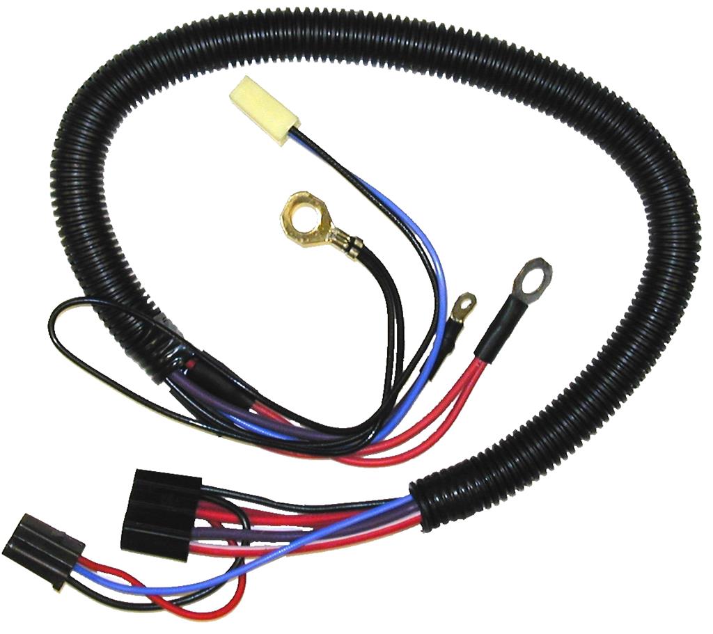 79 w/AC Starter Solenoid Extension Harness (w/Aux Fan)