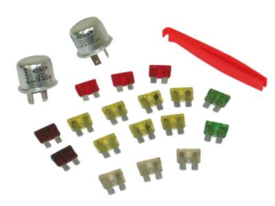 80 Fuse & Flasher Kit - 20 Pieces