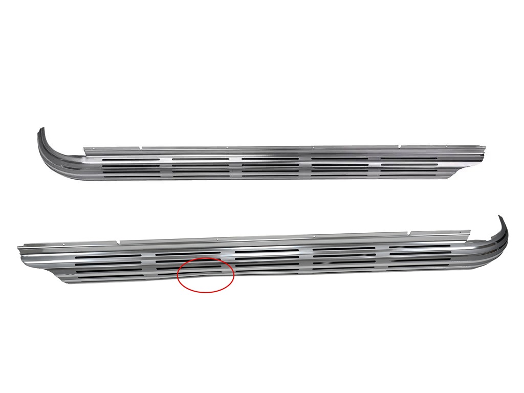 1963-1967 Side Exhaust Covers - Reproductions