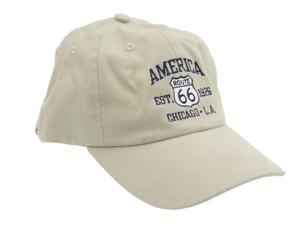 Route 66 Khaki Hat