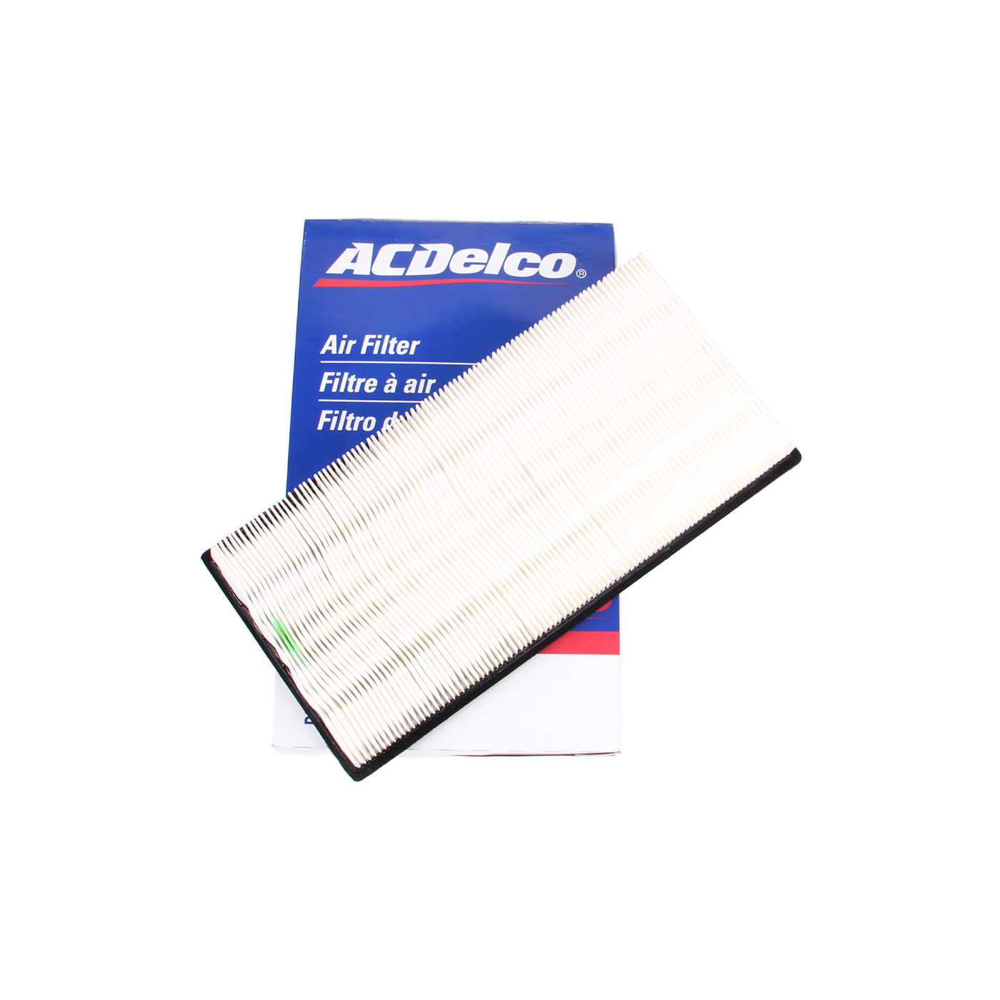 1985-1989/1997-2004 Corvette Air Filter Element - AC Delco, Stock Replacement, 16 x 8 x 1.5 in