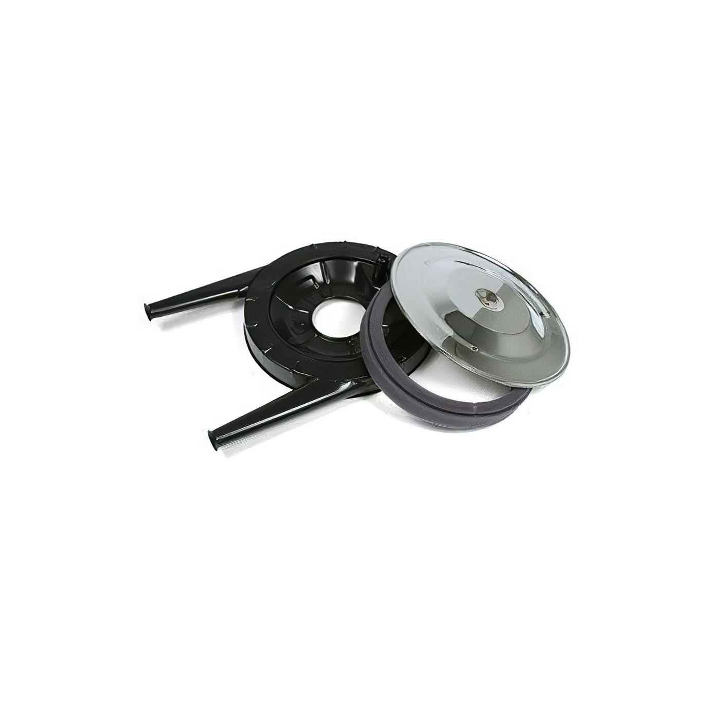 64L-65 250 & 300hp w/o AC Air Cleaner Assembly (Black Silk Screen)