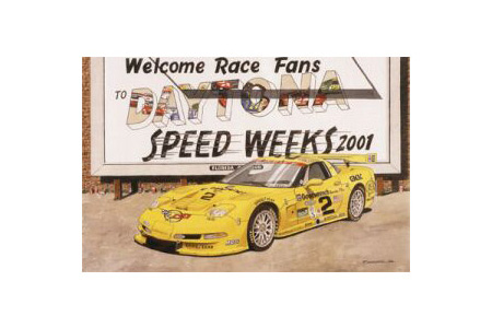 Daytona Victor - Dana Forrester Print