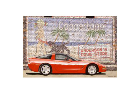 The Coppertone Torch - Dana Forrester Print