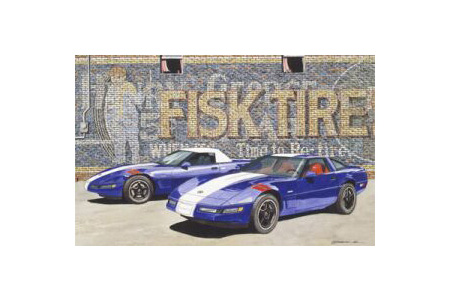 The Grand Sport Twins - Dana Forrester Print