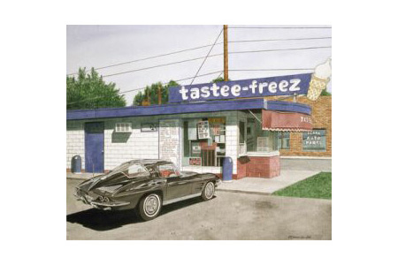 The Tastee Freez - Dana Forrester Print