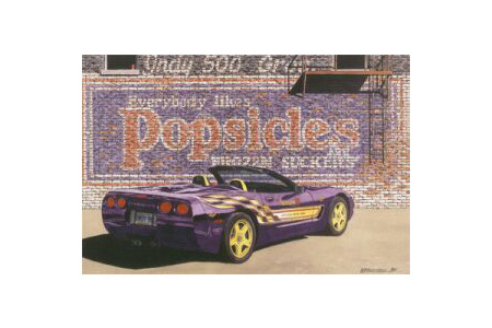 The Popsicle - Dana Forrester Print