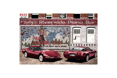 The Ruby Twins - Dana Forrester Print