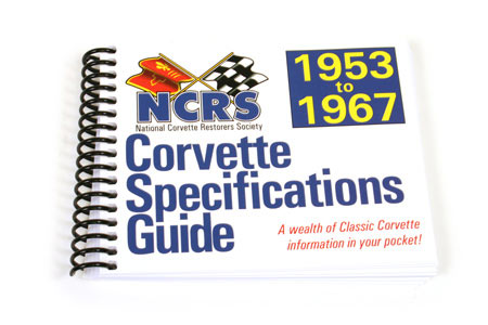 1953-1967 NCRS Pocket Specifications Guide - New Edition