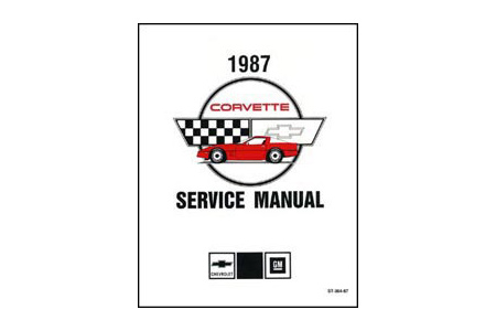 1987 Corvette Shop/Service Manual