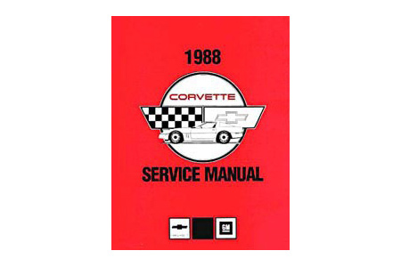 1988 Corvette Shop/Service Manual
