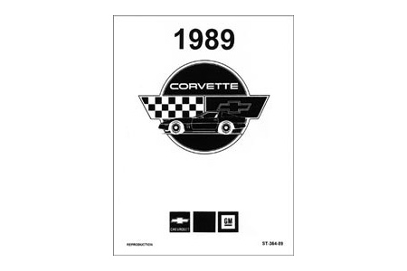 1989 Corvette Shop/Service Manual