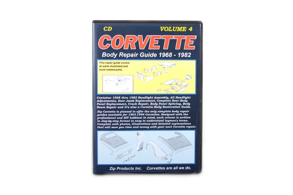 Vol 4: 68-82 Headlight & Rear Body Repair Guide (CD)