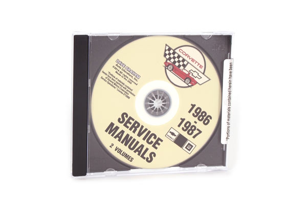 86-87 Shop/Service Manual on CD
