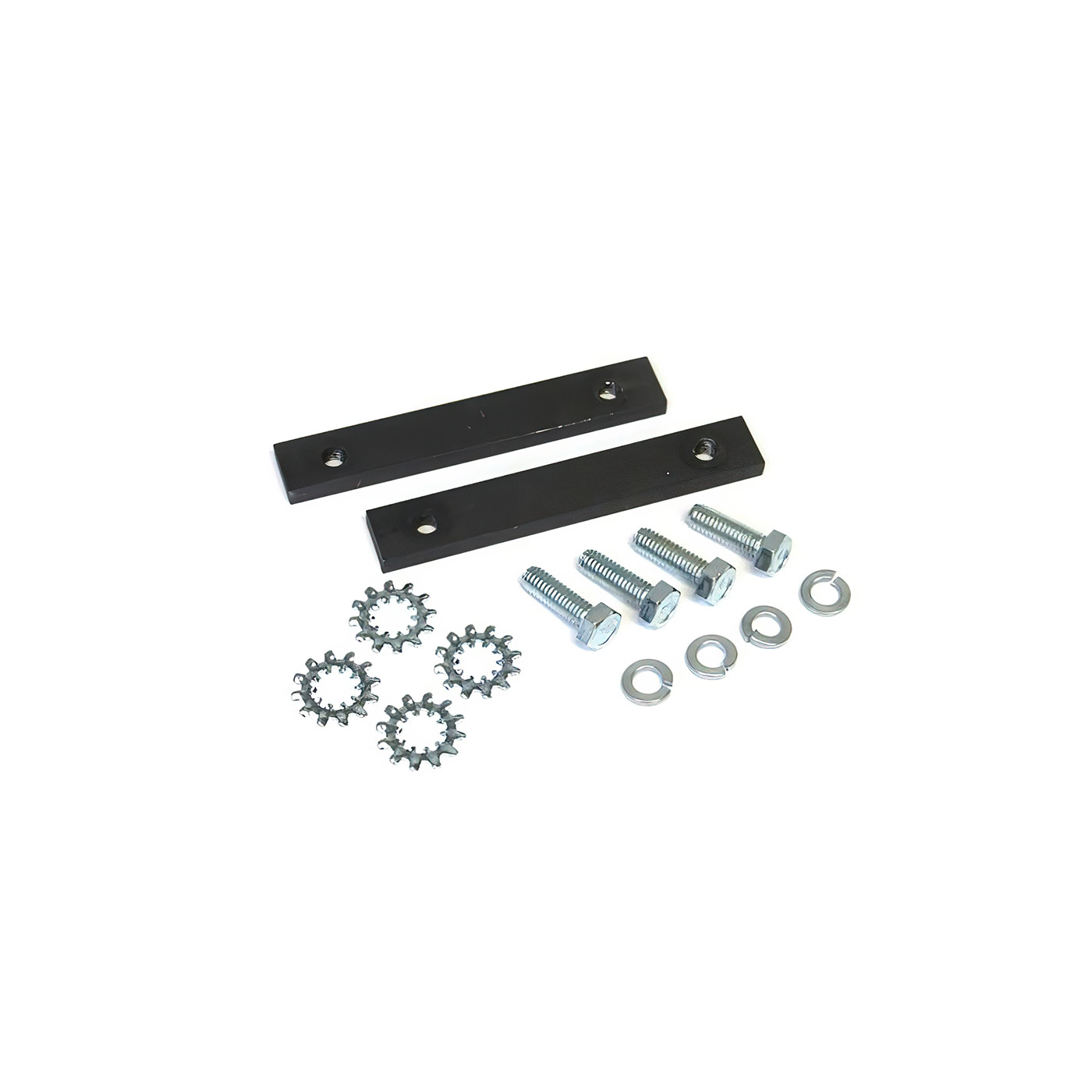 56-57 Rear Bumper Bracket to Frame Nut Plate & Mount Bolts