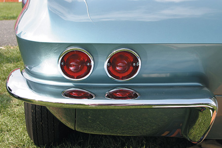 1963-1967 Corvette Rear Bumper (Reproduction)