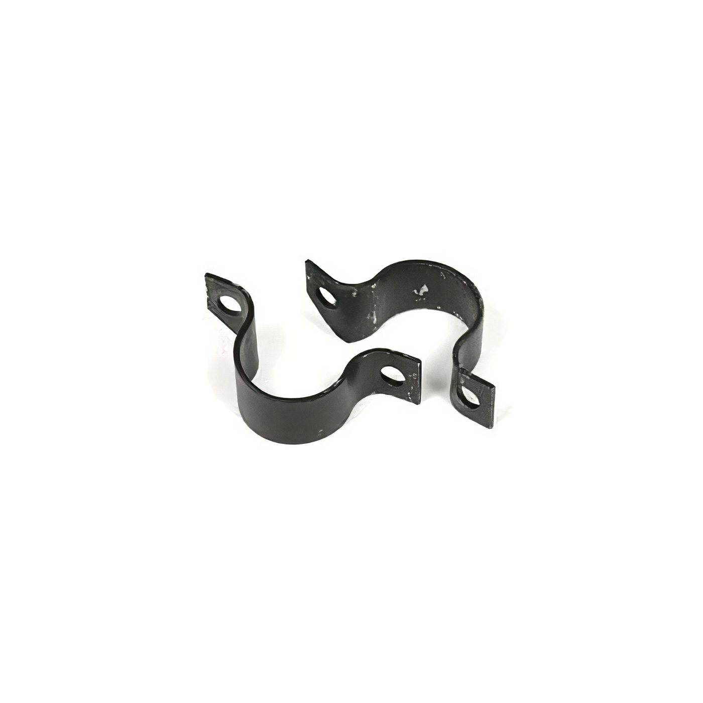 53-57 Front License Bumperette Support Tube U Brackets