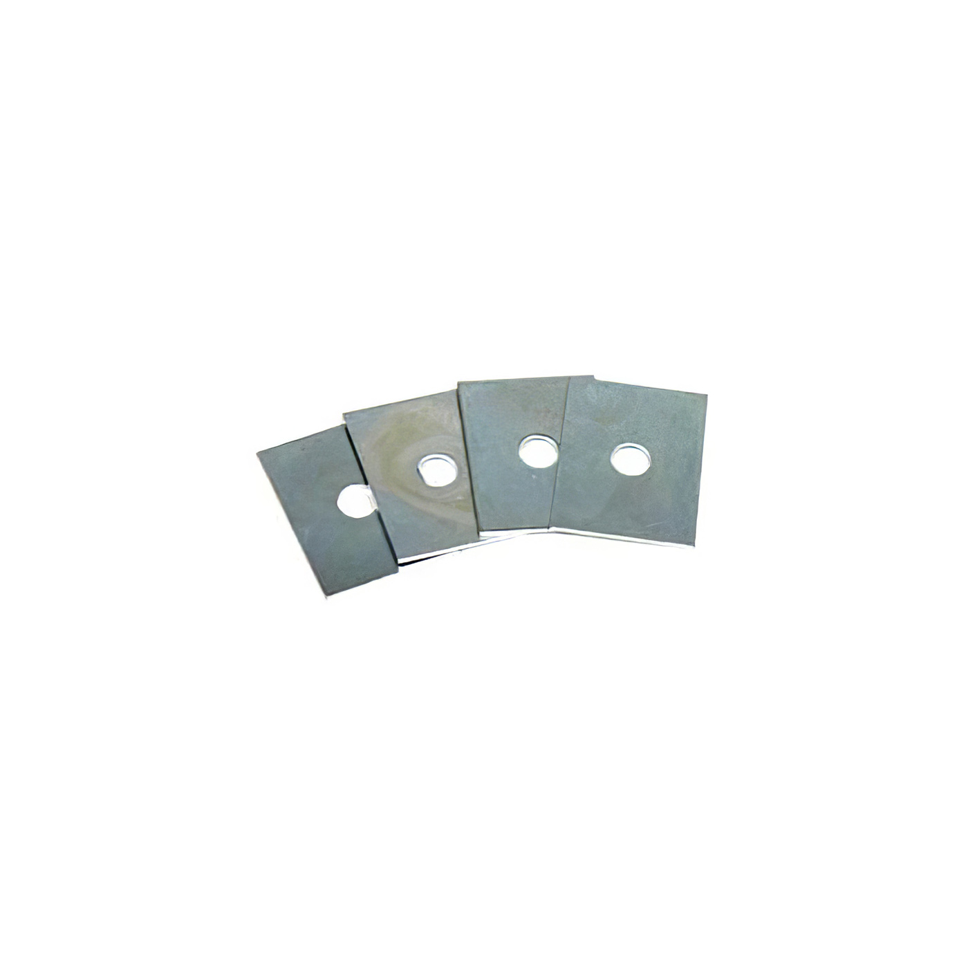 58-62 Front or Rear Bumper Mount Square Shims (4)