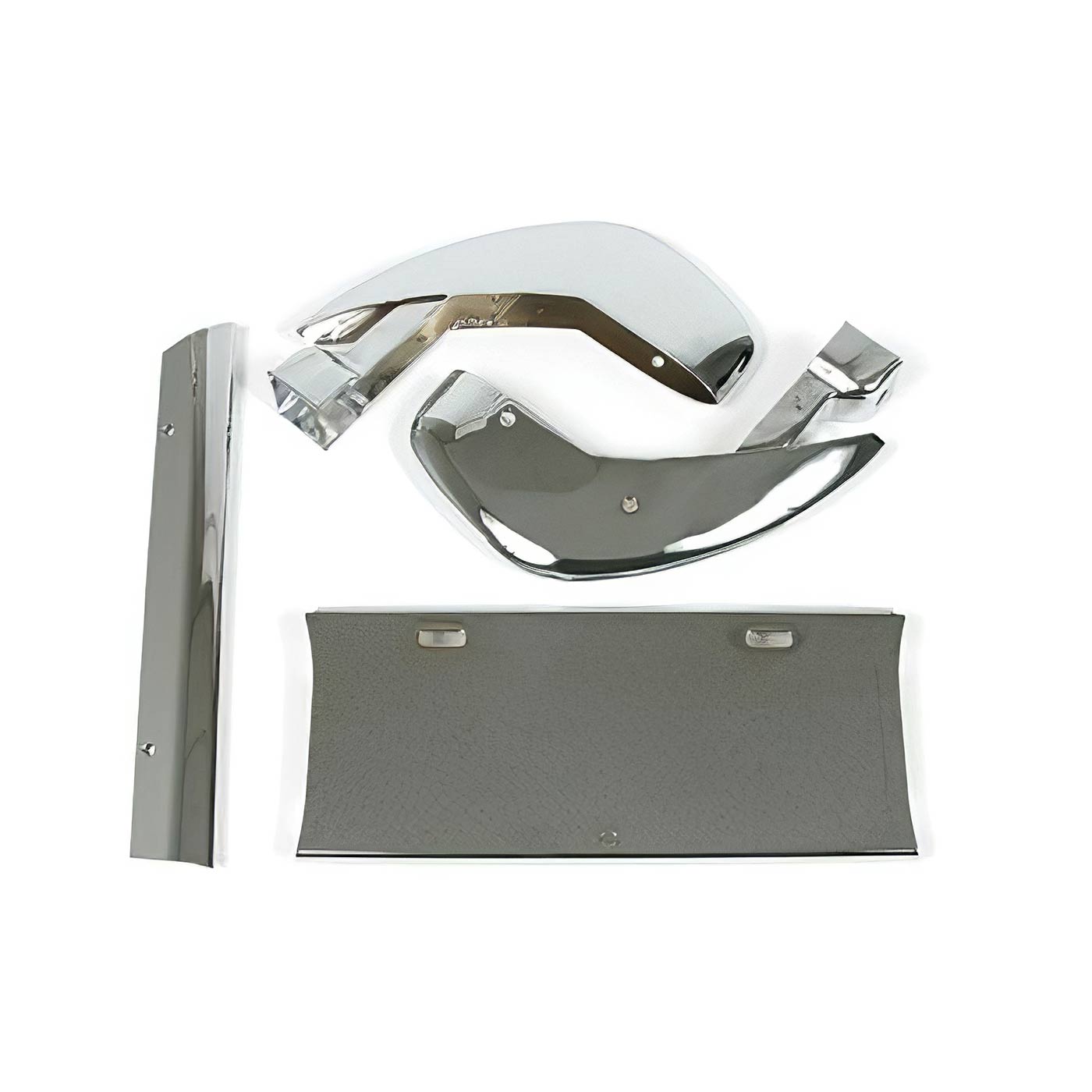 1958-1962 Front License & Bumperette Assembly
