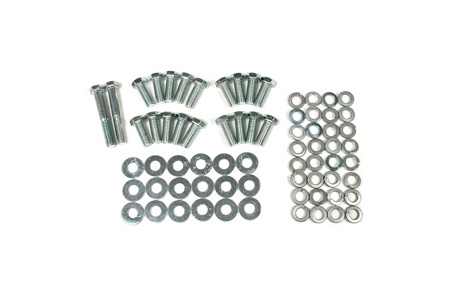 1958-1962 Corvette Front Bumper Mount Bolt Kit - Correct Headmark