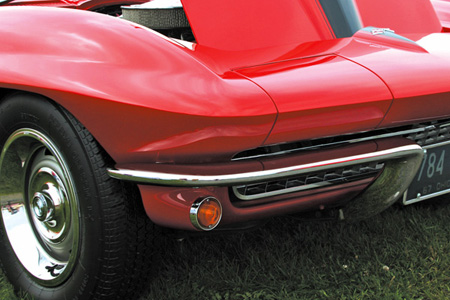 1963-1967 Corvette Front Bumper - Imported
