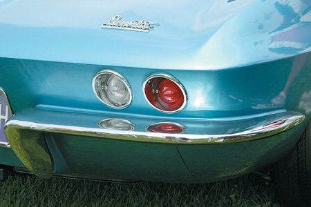 1963-1967 Corvette Rear Bumper - Imported