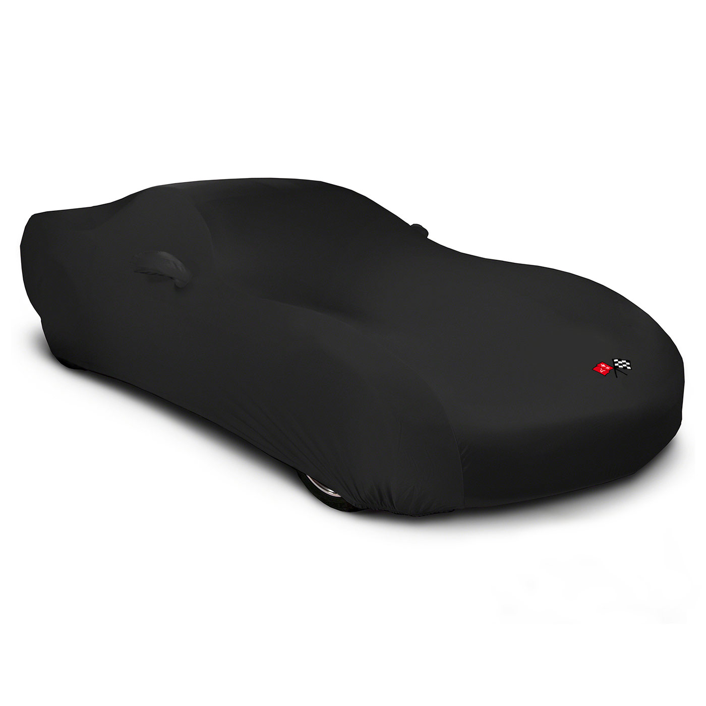 63-67 SuperStretch Black Indoor Car Cover w/C2 Emblem