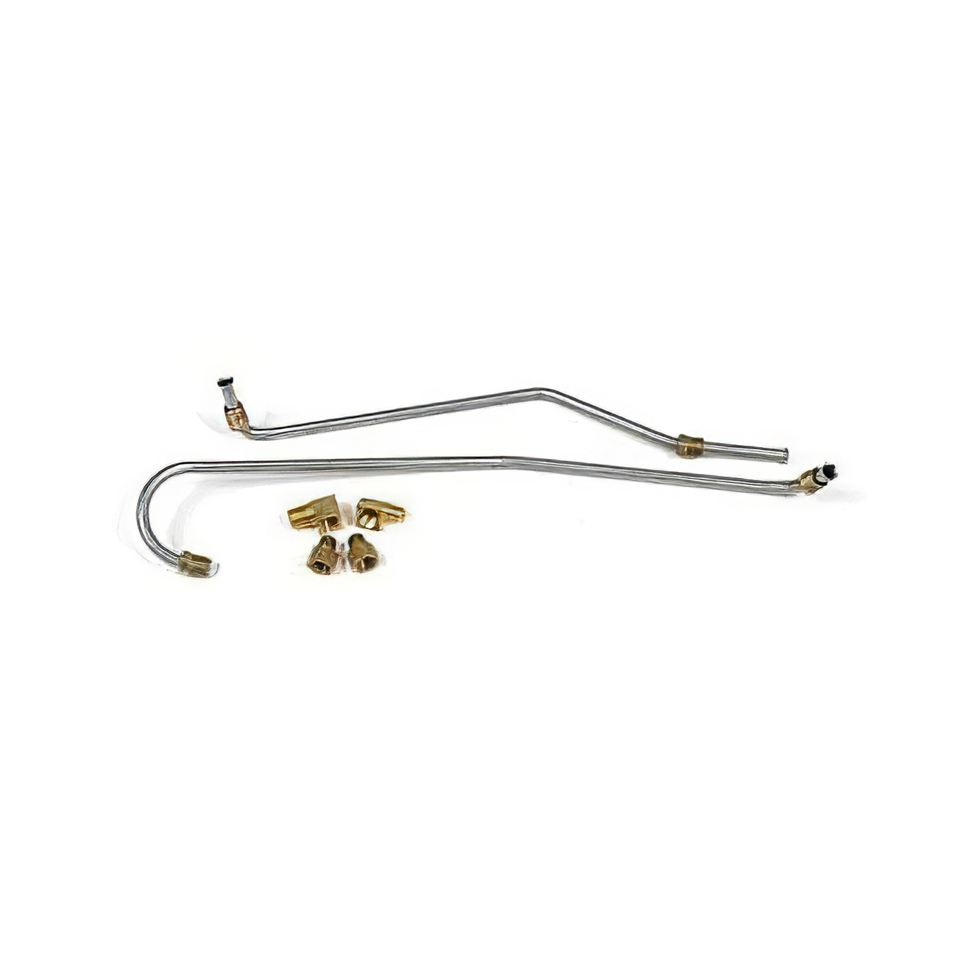 57-58E FI Fuel Pump to Plenum Line Kit - Stainless