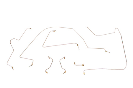 1963-1964 Corvette Stainless Brake Line Set - STD