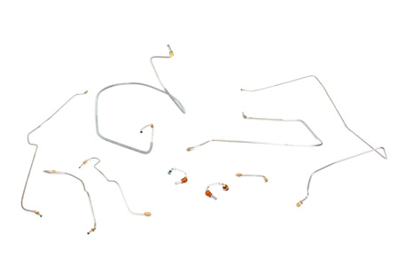1968 Corvette Stainless Brake Line Set - Power Brakes