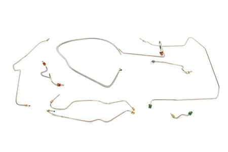 1969 Corvette Stainless Brake Line Set - Power Brakes
