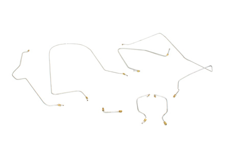 1963-1964 Corvette Brake Line Set - Power