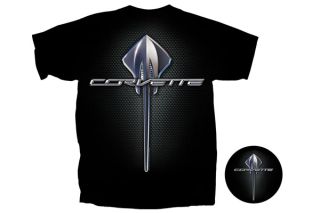 Black Corvette Stingray T-Shirt 