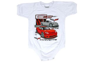 Kids C6 Corvette Onesie