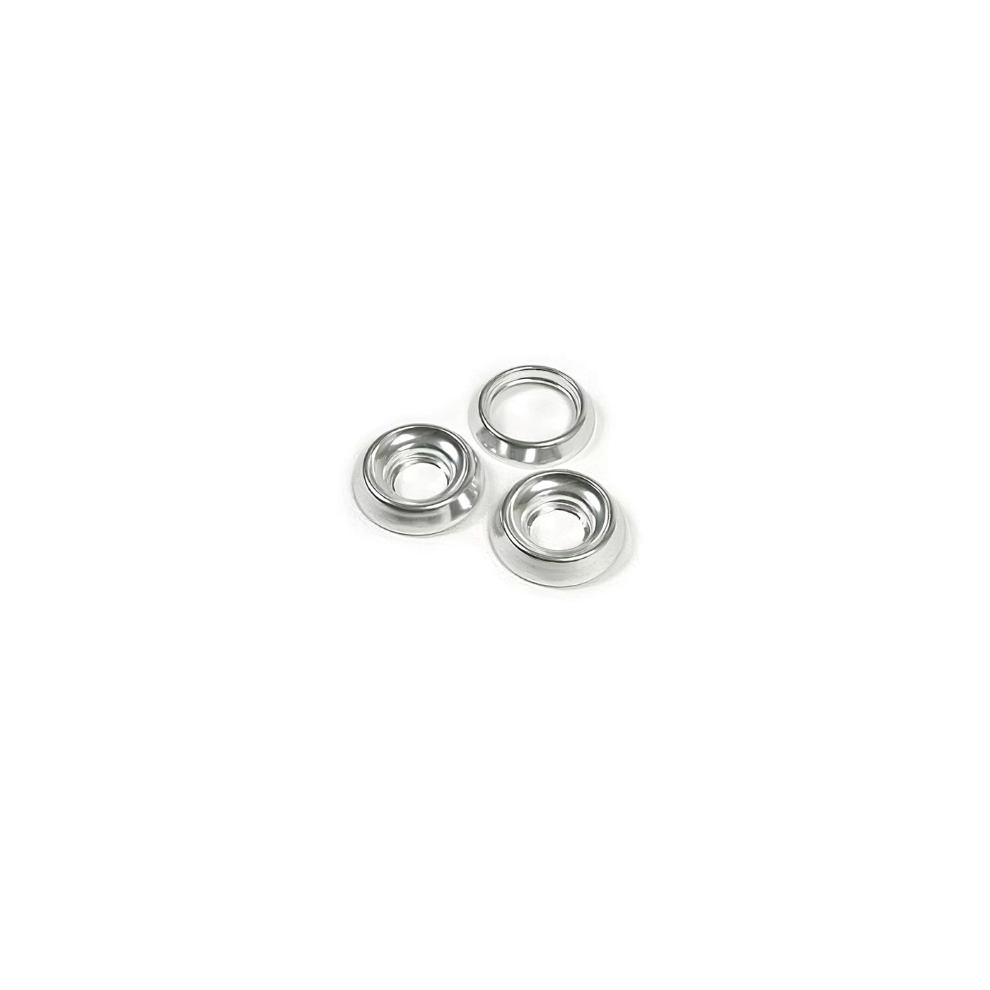 61-62 Aluminum Dash Knob Bezels
