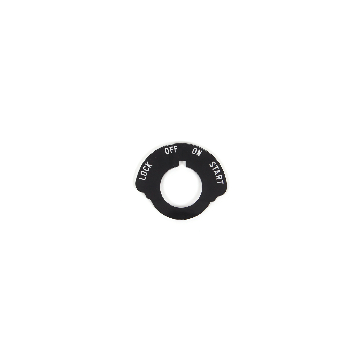 58-62 Ignition Switch Backplate