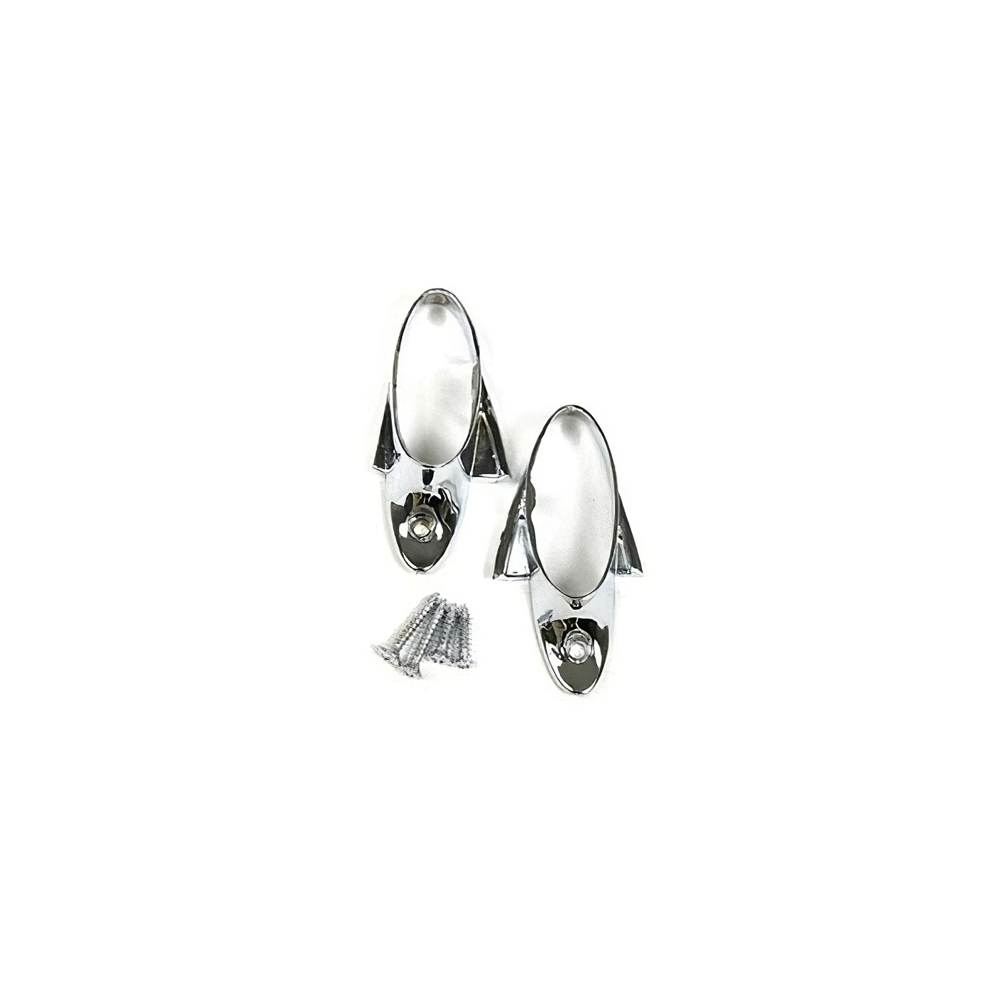 58-62 Grab Bar End Caps w/Screws