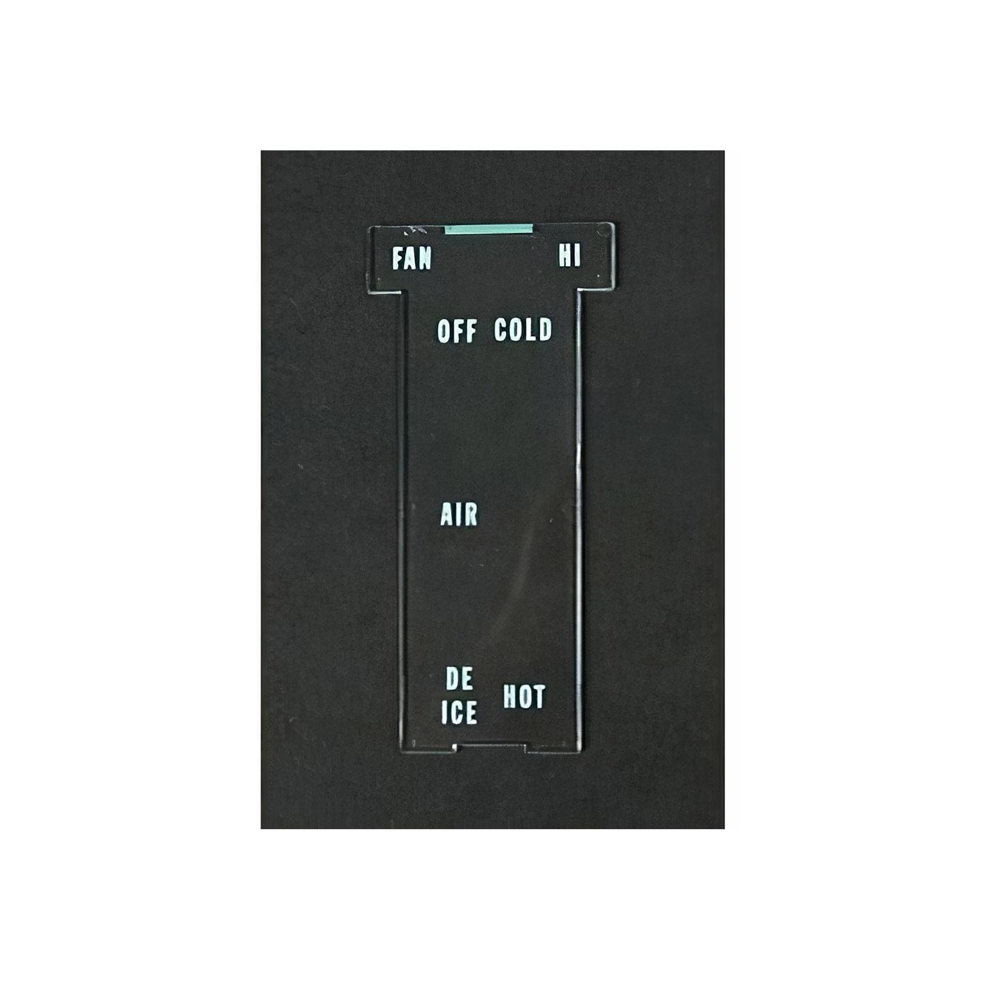 68 Heater Control Panel Clear Lens
