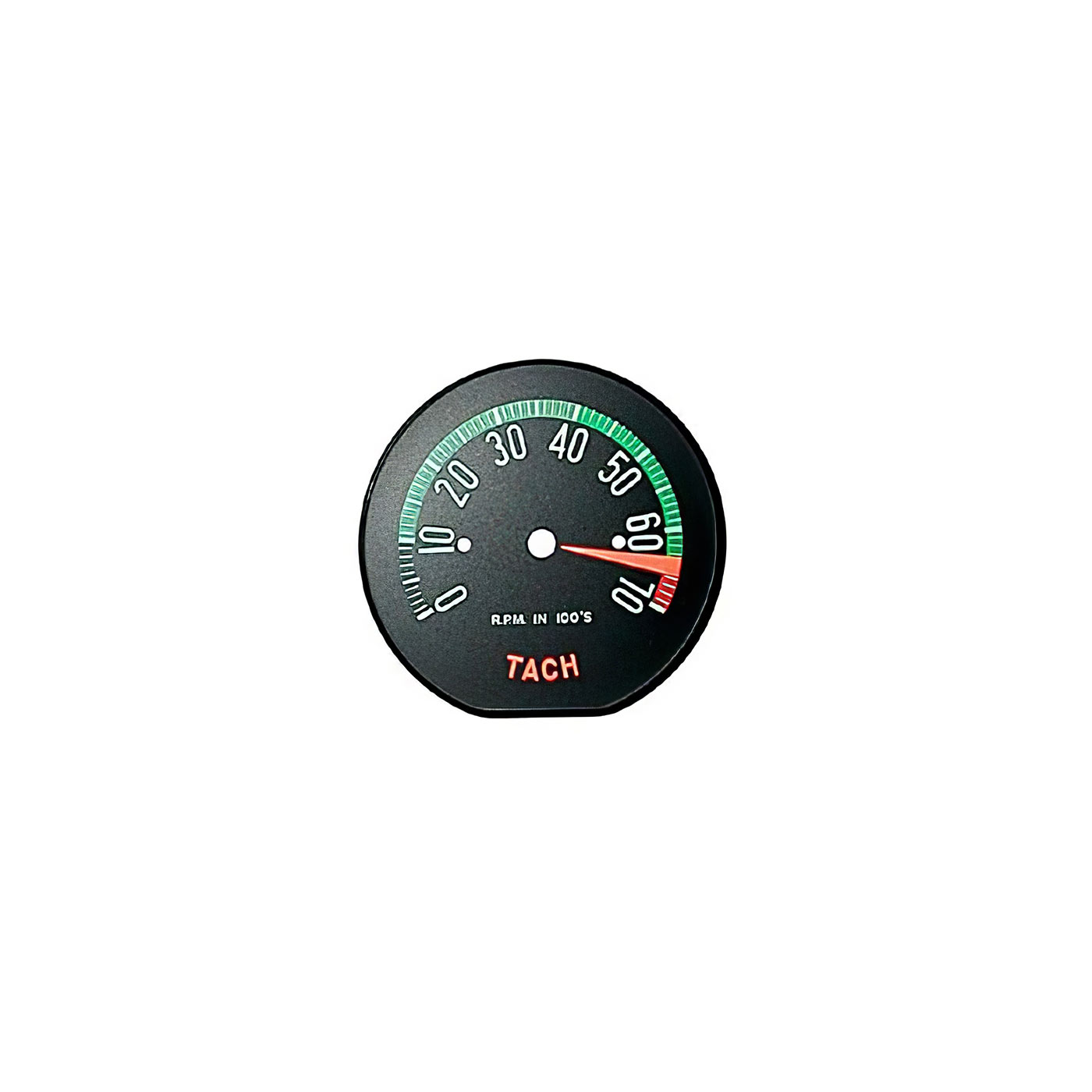 60L-61E Tachometer Face - Hi Rpm