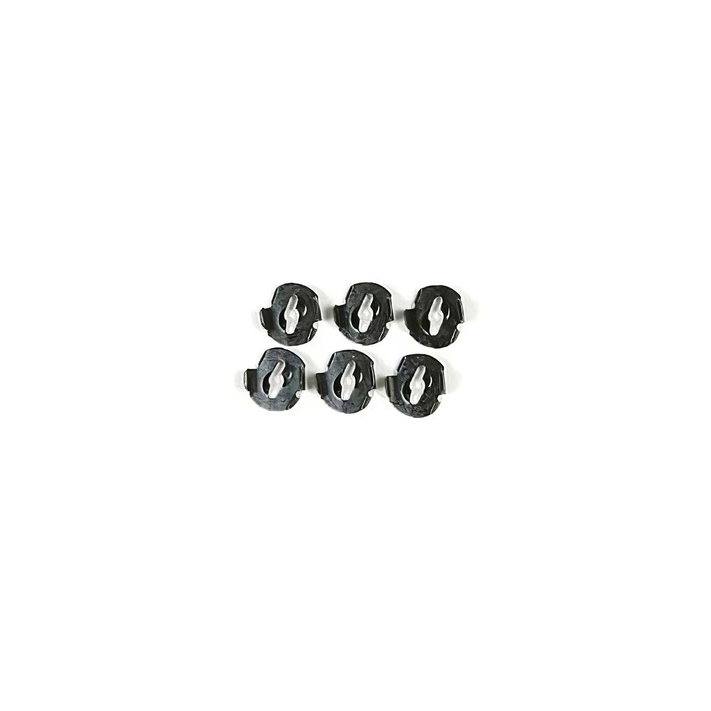 58-62 Center Console Backplate Winged Speed Nuts