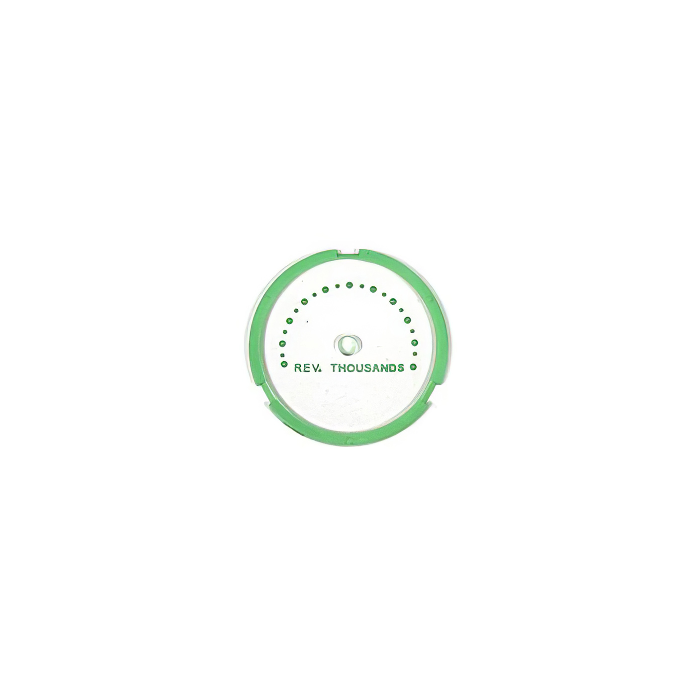 53-55 Inner Tachometer Face w/Dots