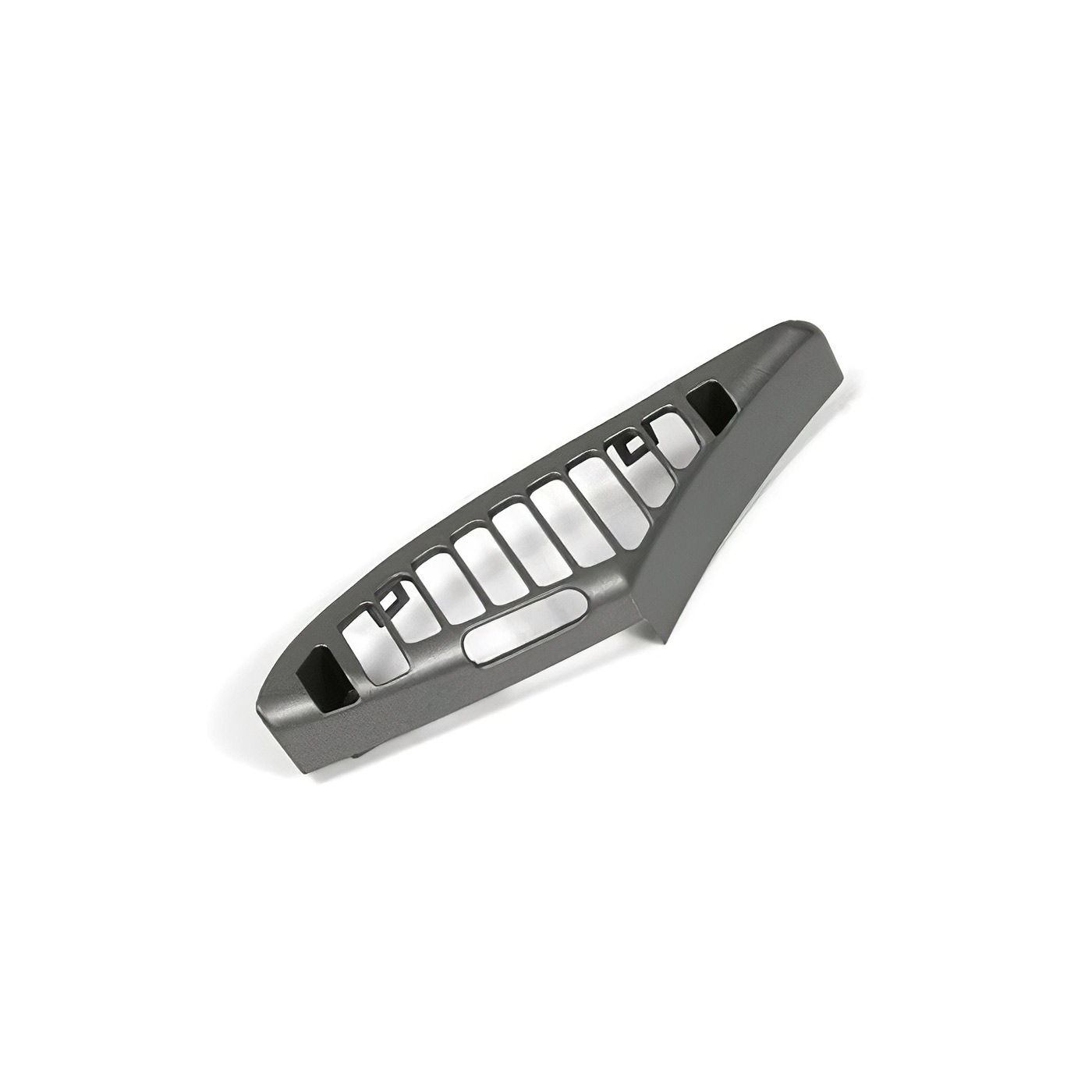 1990-1991 Corvette Dash Vent Grill - LH Outer, Grey Metallic Finish