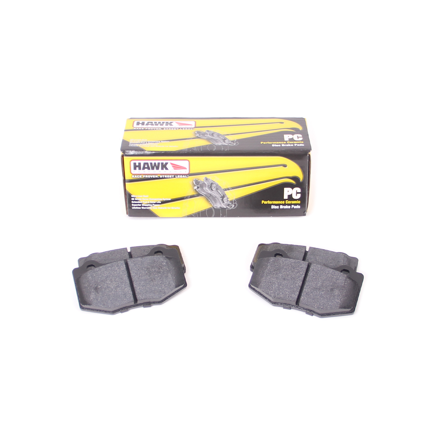 14-19 Hawk Performance Ceramic Rear Brake Pads