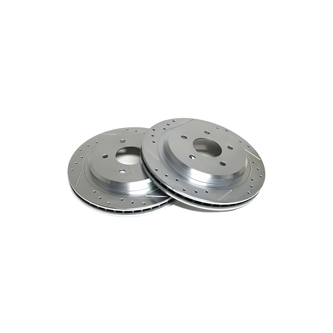 88-96 Power Stop Drilled & Slotted Rotors - Rear