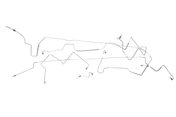 84-85 Brake Line Set - Steel (6-Piece)