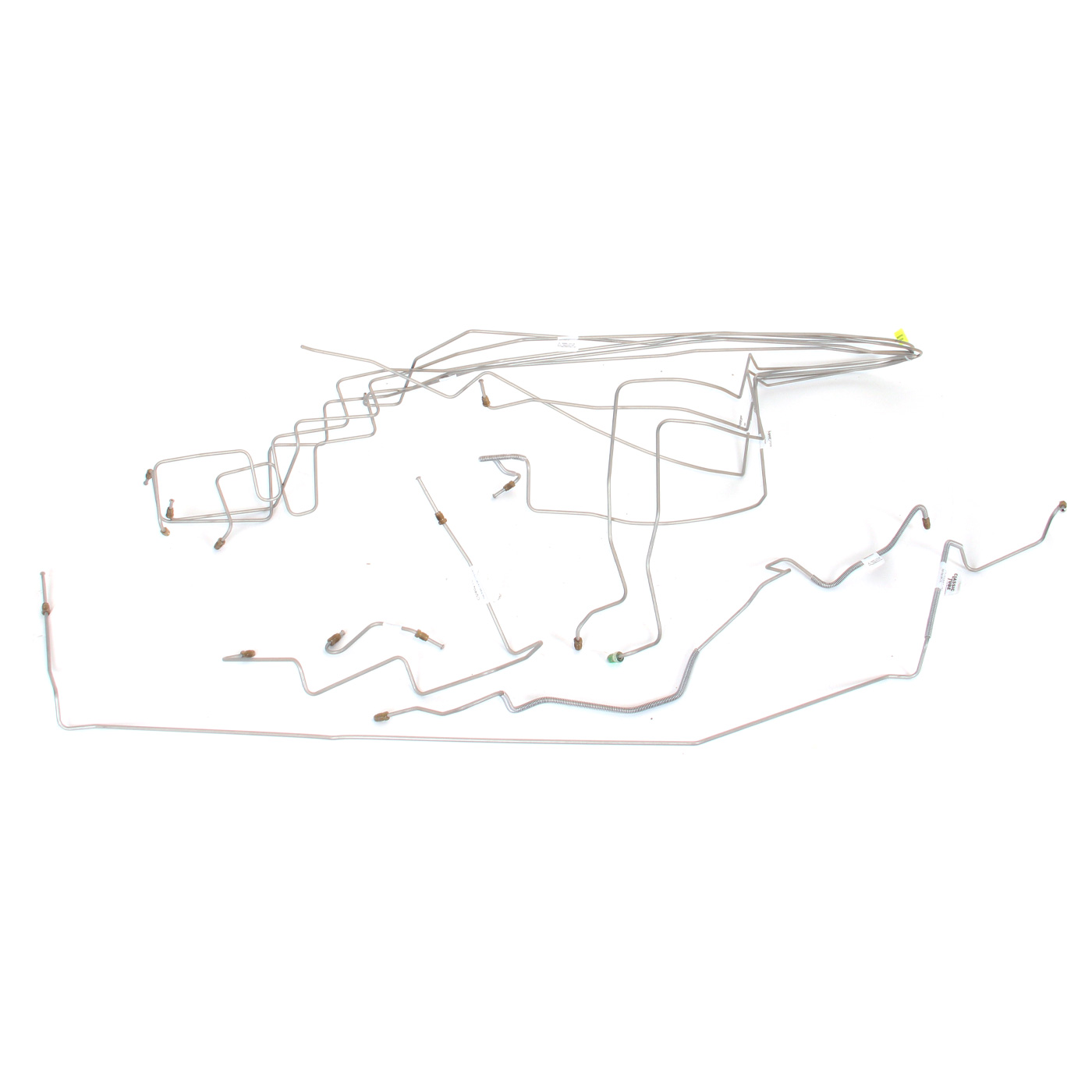 87 Brake Line Set - Steel (8-Piece)