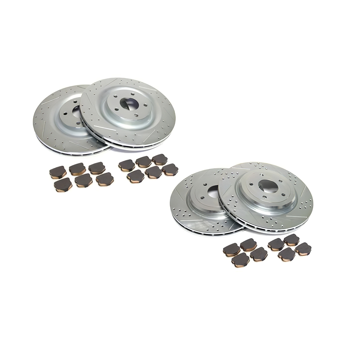 06-13 Z06/GS Power Stop Drilled & Slotted Rotors w/Z26 Warrior Brake Pads