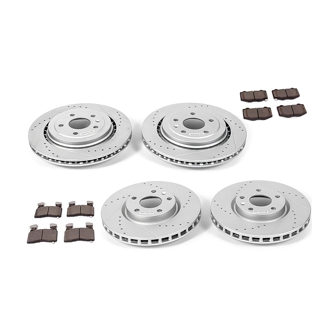 14-19 JL9 Power Stop Drilled & Slotted Rotors w/Z23 Brake Pads