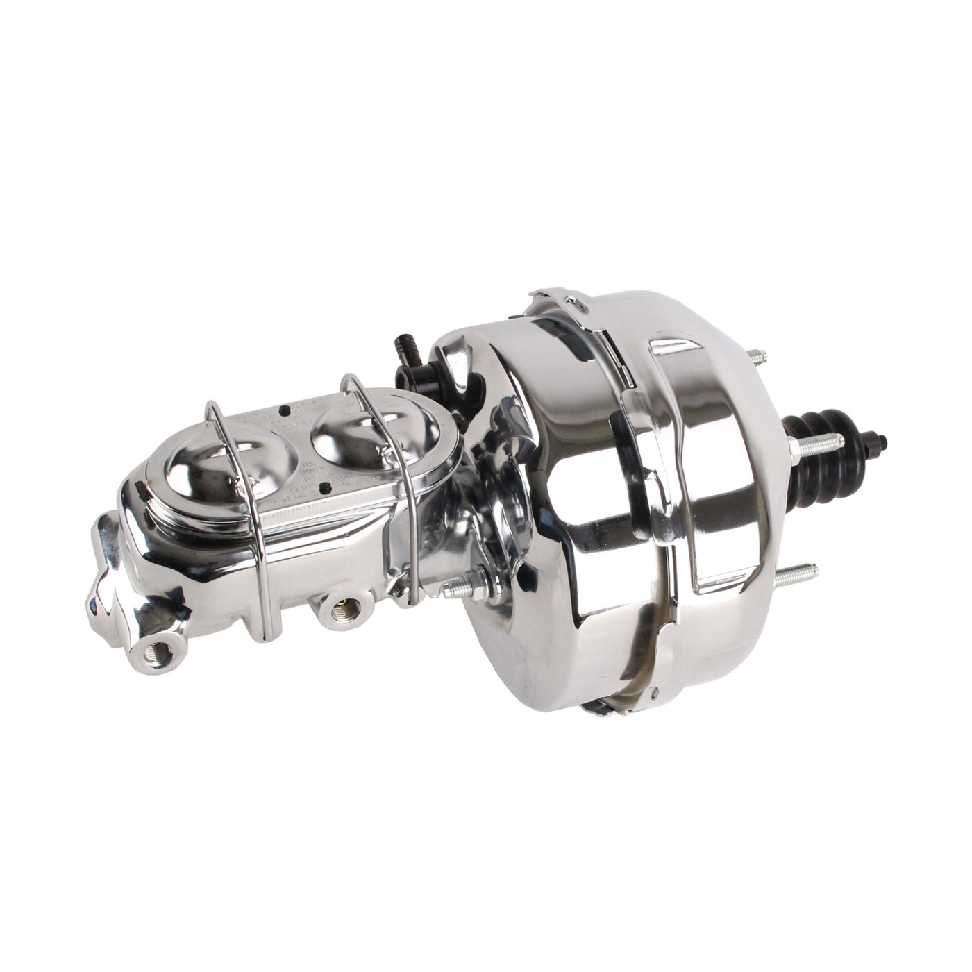 1968-1976 Power Brake Booster w/Master Cylinder (Chrome)