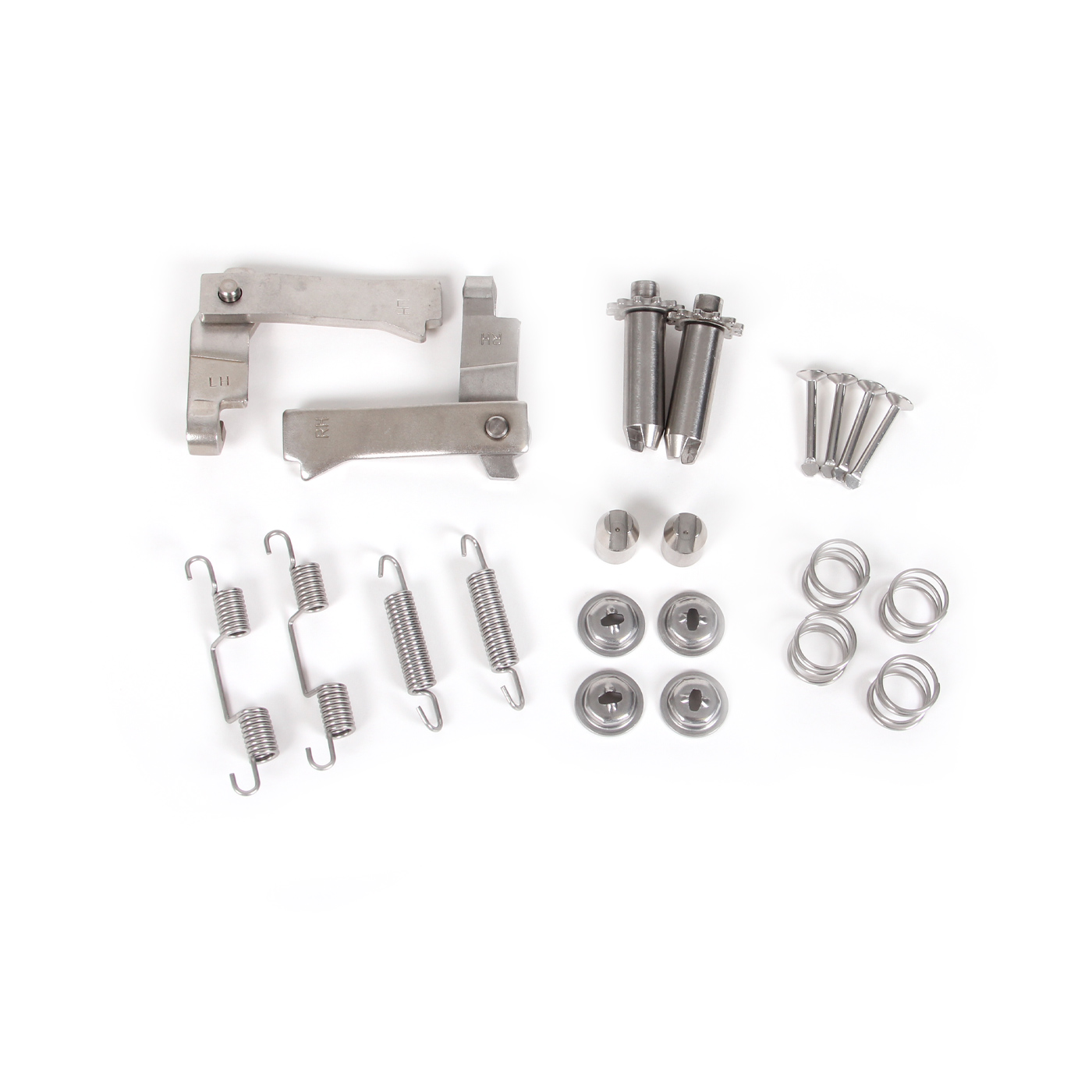 65-82 Stainless Park Brake Shoe Hardware